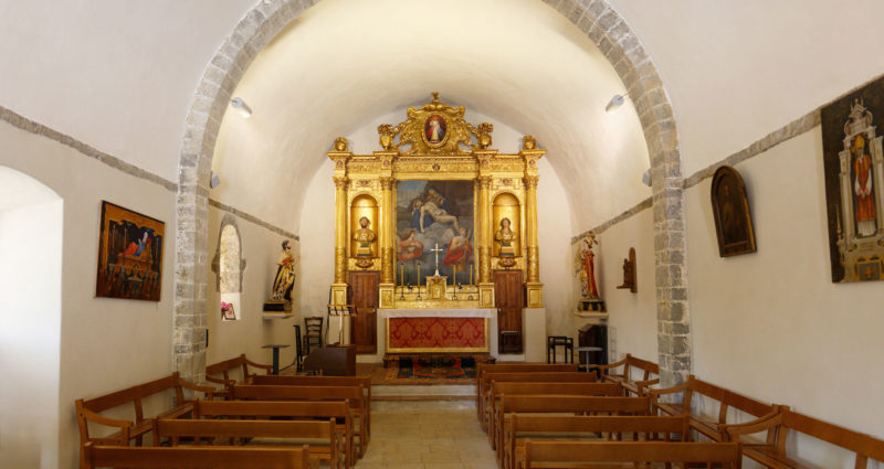 Intérieur chapelle des pénitents